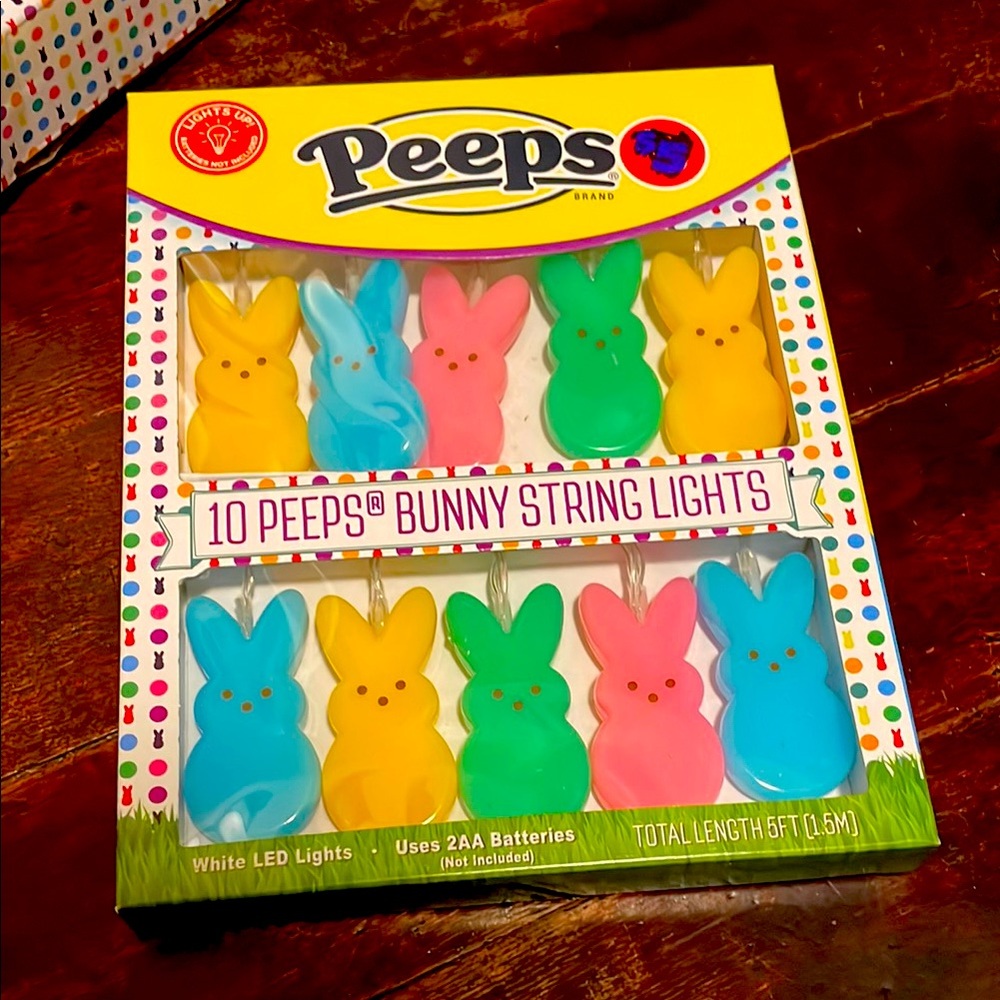Peeps Bunny String Lights